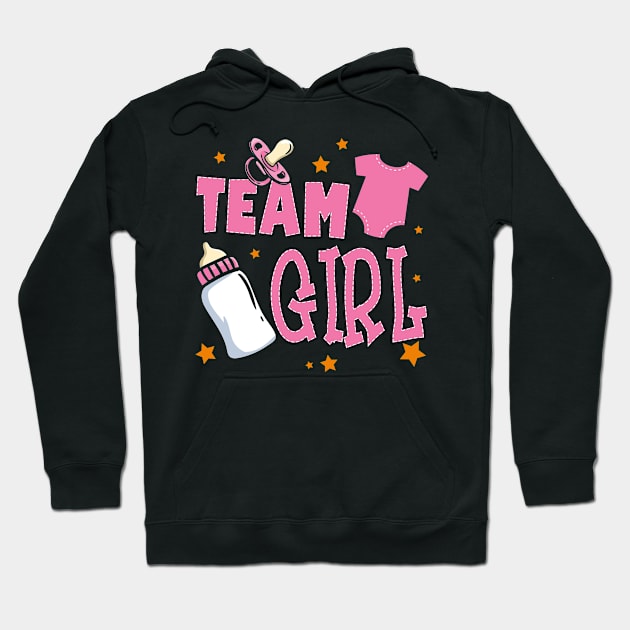 Team boy team girl Gender reveal tee Gender Party Giift For girl Kids Hoodie by Los San Der